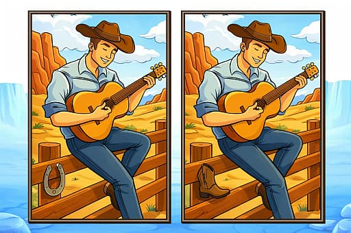 Spot The Difference Wild West thumbnail