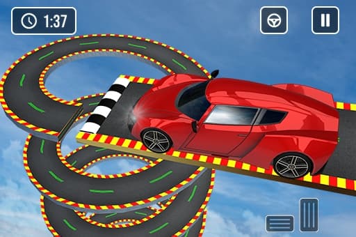 Mega Car Stunt Ramps Games thumbnail